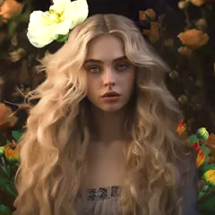 Flowers Girl - AI