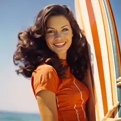 Surfer Girl - AI