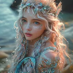 Pink Mermaid - AI