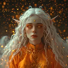 Beautiful Girl Elf - AI