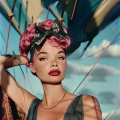 Pin Up Collage - AI