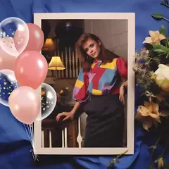 Yearbook Prom Girl - AI